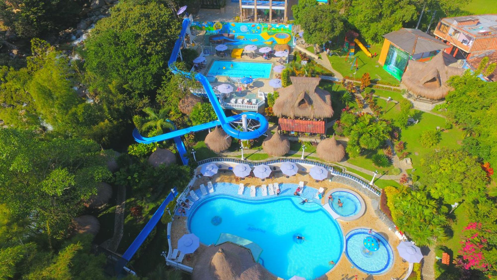Hotel Aguatur Кокорна Экстерьер фото